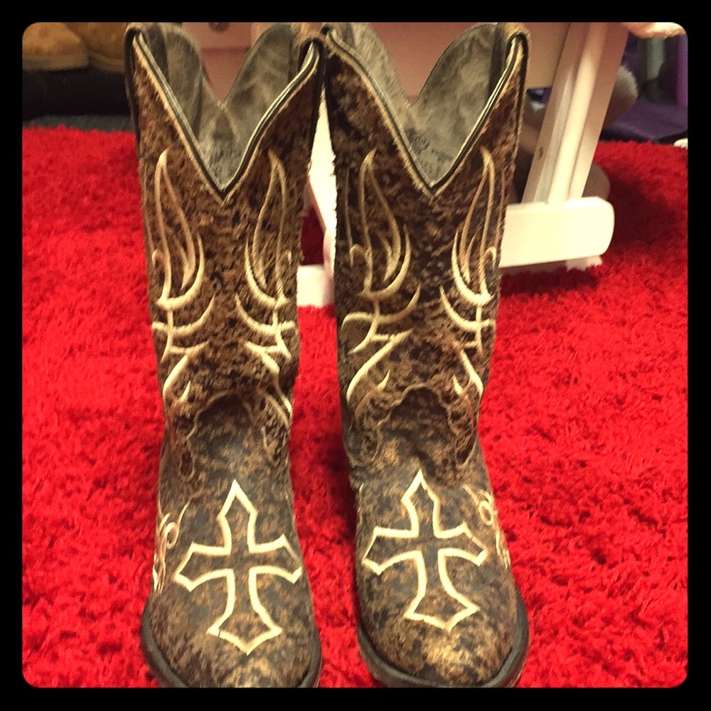 7 1/2 “Justin” Cowgirl Boots
